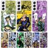 JoJo Bizarre Adventure Anime Case Phone Cover for Samsung Galaxy S24 S25 Ultra S23 Plus S22 + S21 S20 FE S10 S25Plus Trend Funda
