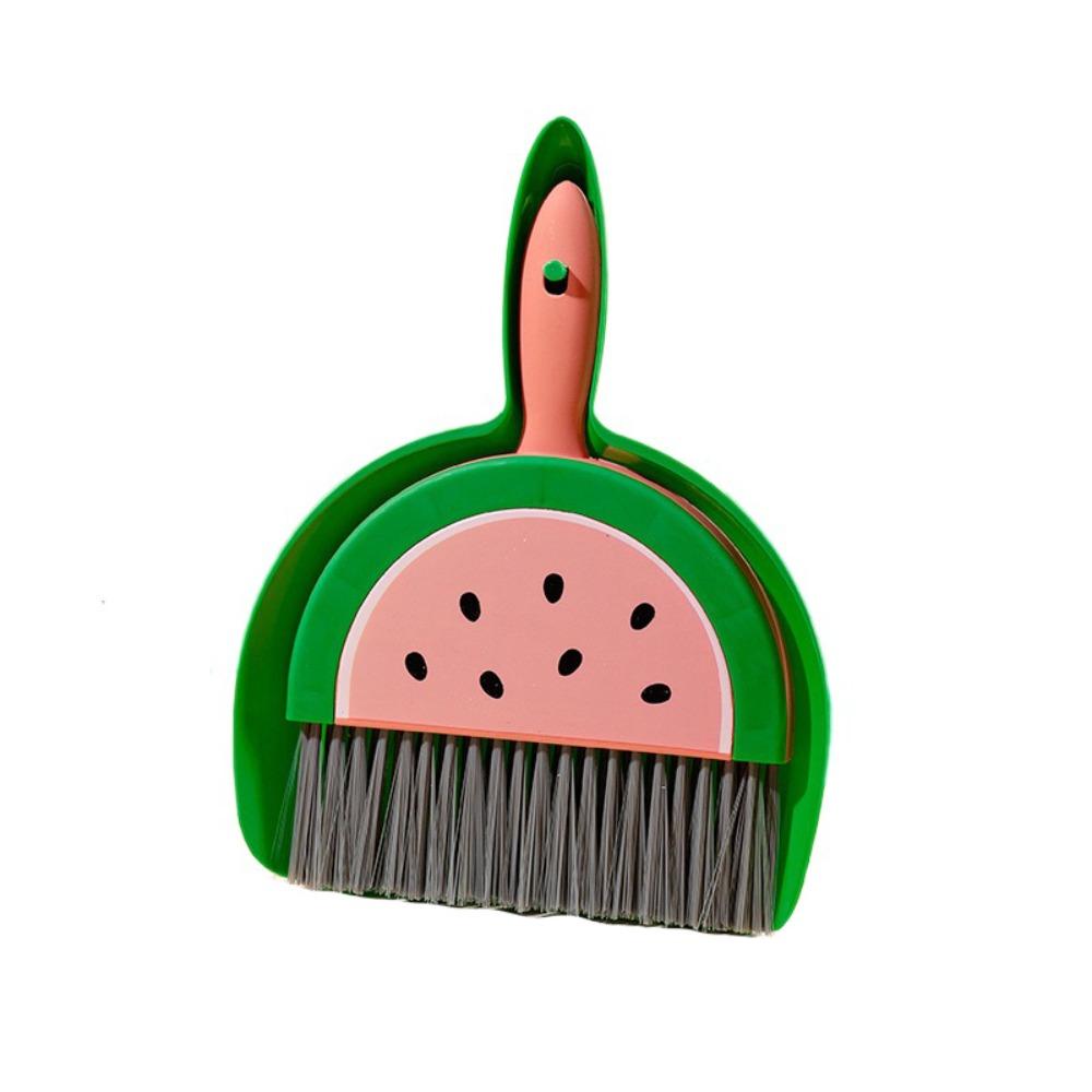 Set Carino Piccolo Scope Paletta Portatile Tastiera Piccola Scopa Manuale Spazzare Viaggio