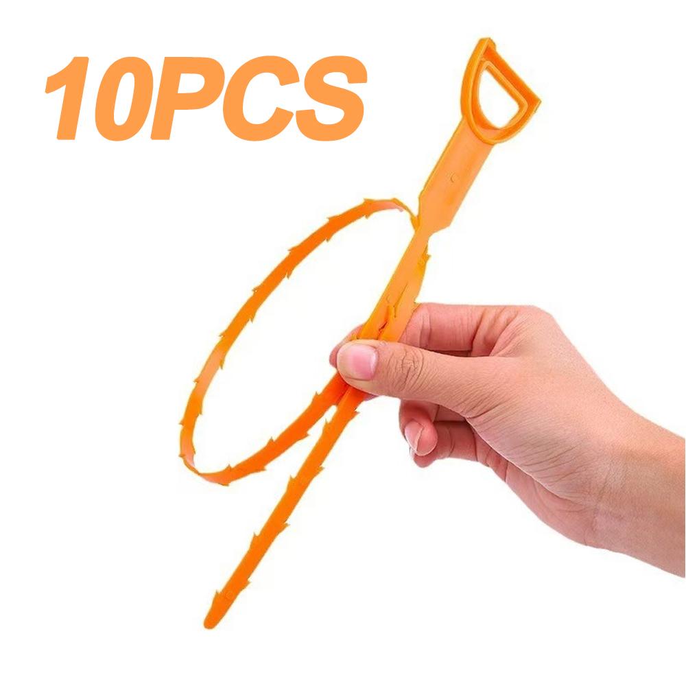 Środek do usuwania zatorów z włosów, środek do usuwania zatorów z odpływu łazienkowego, spirala do czyszczenia zlewu, narzędzie do pogłębiania kanalizacji z włosów i śmieci, natychmiastowe udrażnianie zatorów z włosów