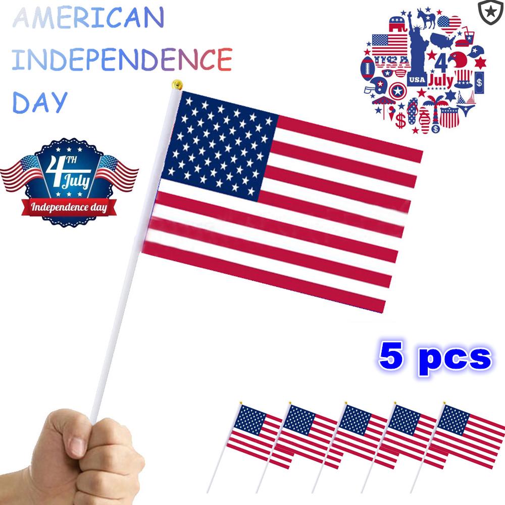 Buy Beatit 5Pcs Hand Waving Union Jack Flag Festival Royal Jubilee USA ...