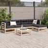 VidaXL Salon de jardin 6 pcs bois de pin massif 3299396