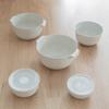 KADAX Set of 7 Kitchen Bowls + 3L Colander Plastic