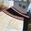 Women's European-Style White Wide-Leg Summer Shorts - Slim Fit, Casual Five-Point Pants.
