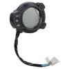 Stylish 12V Motorbike Odometer Oil Level Gauge 7 Color with Adjustable Brightness Waterproof Designs Suitable for BWS125