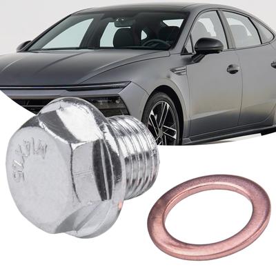 Metal Engine Oil Drain Screw and Washer for For HYUNDAI For KIA OEM 2151323001