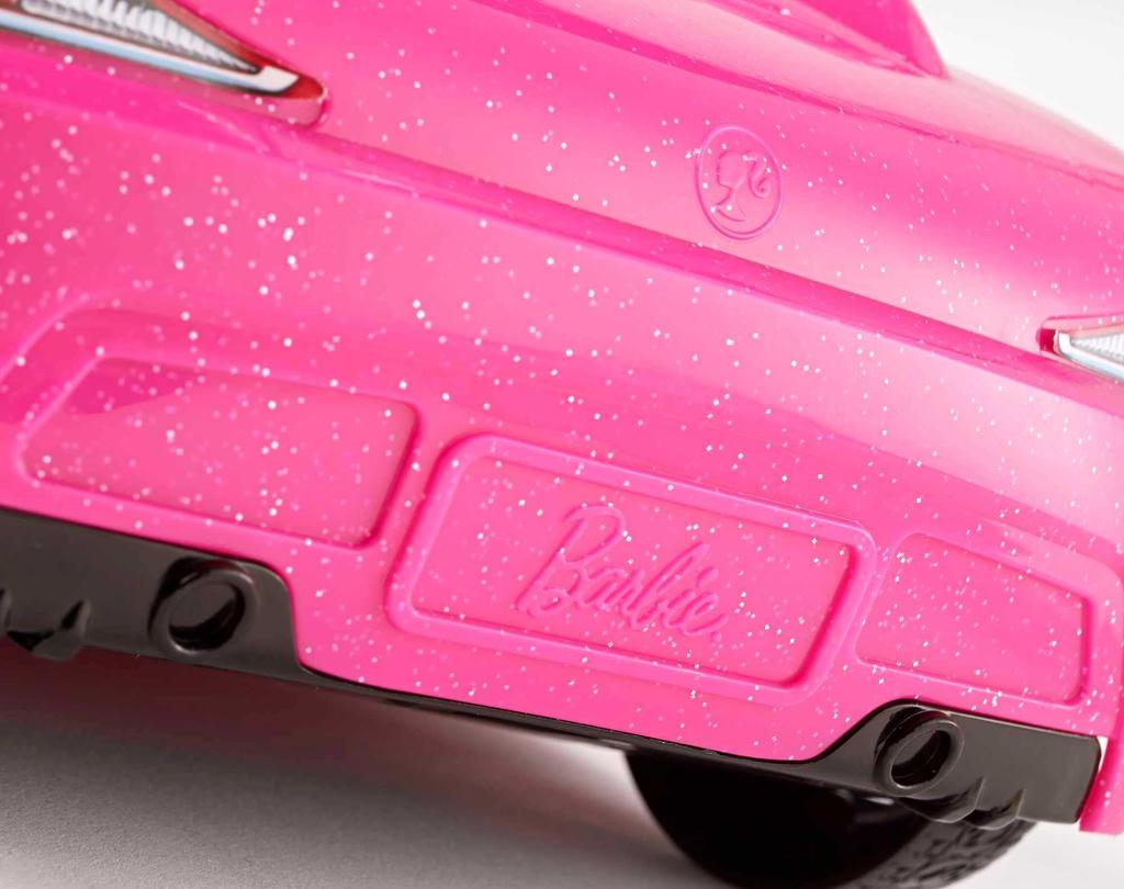 Barbie und das niedliche rosa Auto und Zubehör 3 und DJR55 [Verkleidungs-Puppe/Fahrzeug] [Puppe enthalten] [Altersempfehlung]