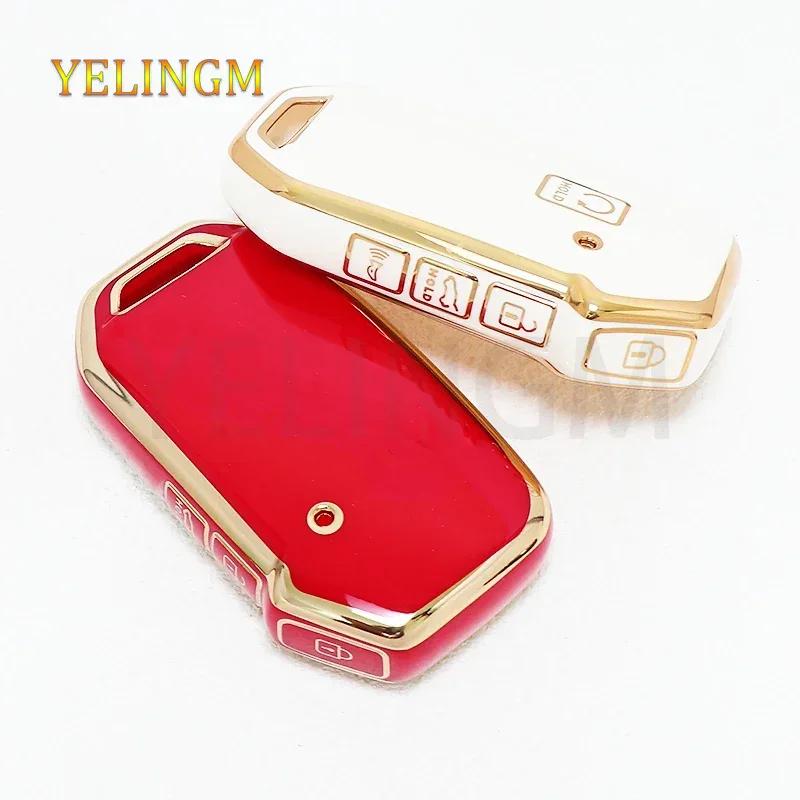 3 5 Bottons Tpu Smart Car Key Case Key Shell For Kia K3 Kx3 Kx7 K5 Sportage Carnival Mpv Kia Remote Key Cover K8 Accessories