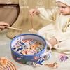 20/30/51Pcs Educational Toys Wooden Magnetic Fishing Game Toy Set For Kids Cartoon Fish Toys