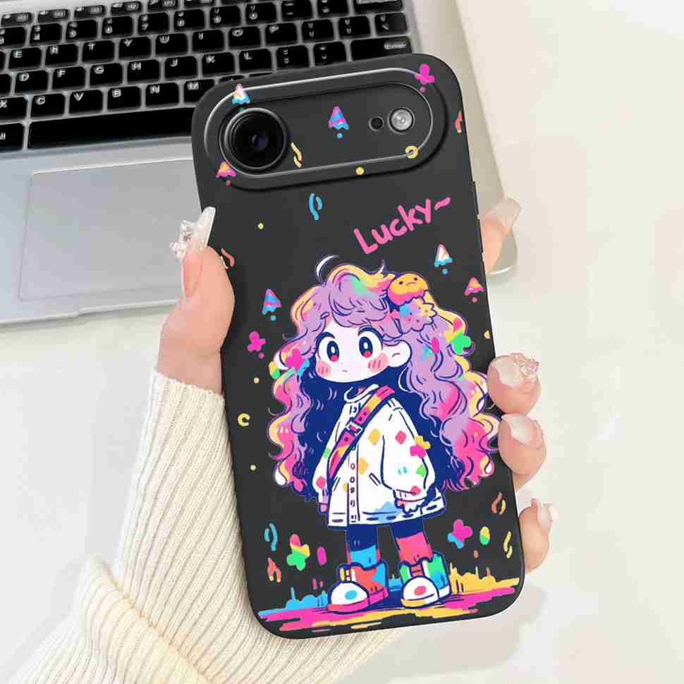 Für Apple iPhone Air Case A3260 A3516 Einzigartiges Kunstbemaltes Cover Silikon Weiche Handyhülle Für IPhone 17 Air IPhoneAir Cover Coque