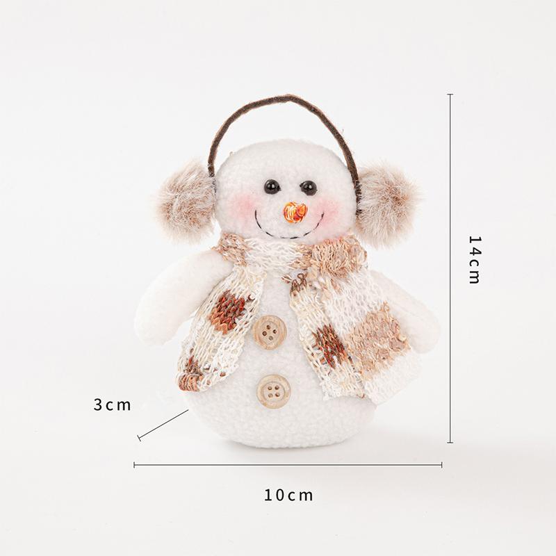 1PC Christmas Decorations Dwarf Figurines Long-Legged Rudolph Christmas Gift Ornaments