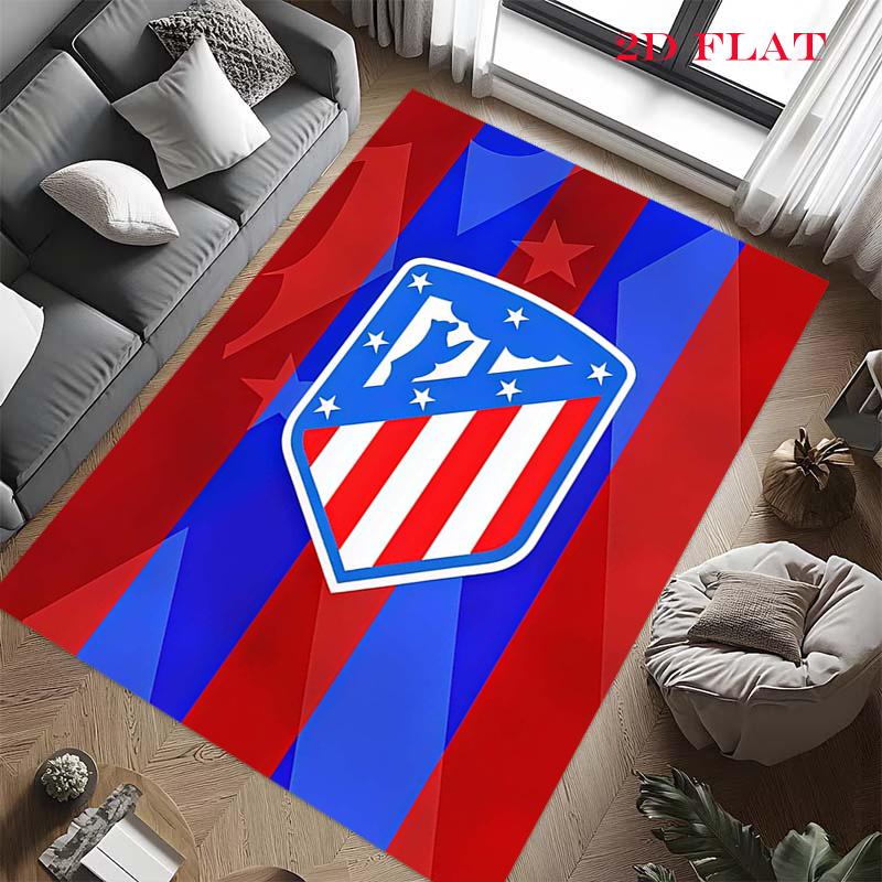 Atleti Carpet Rug for Living Room Bedroom Home Sofa Decoration,Kids play Nonslip Floor Mat