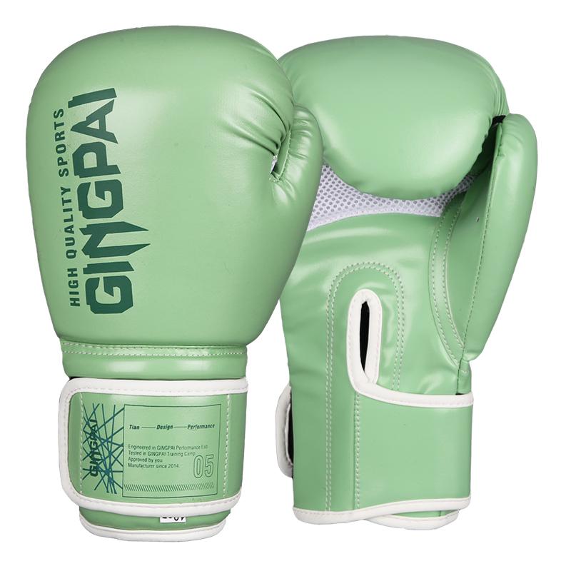 Professzionális Boxkesztyűk Férfiaknak Nőknek Muay Thai MMA Kick-box Edzéshez Küzdősport Gyakorláshoz Homokzsák Felszerelés PU Bőr 6oz