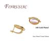 1 Pair/lot 18K Gold Plated French Earring Hooks Earwires Earrings Clasp,DIY Earrings Making Accessories