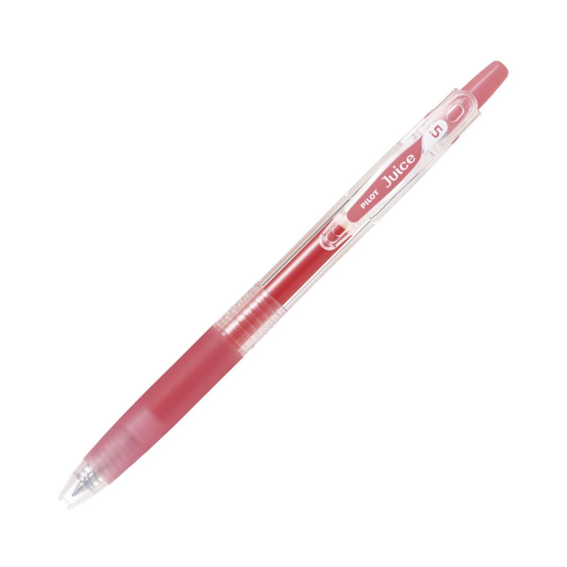 Pilot Juice Gel Ballpoint Coral Pen, 0.5mm, Pink, 5-pack (LJU50EF5CP)