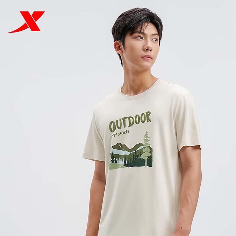 XTEP Men s Short-Sleeve Printed Sport T-Shirt M