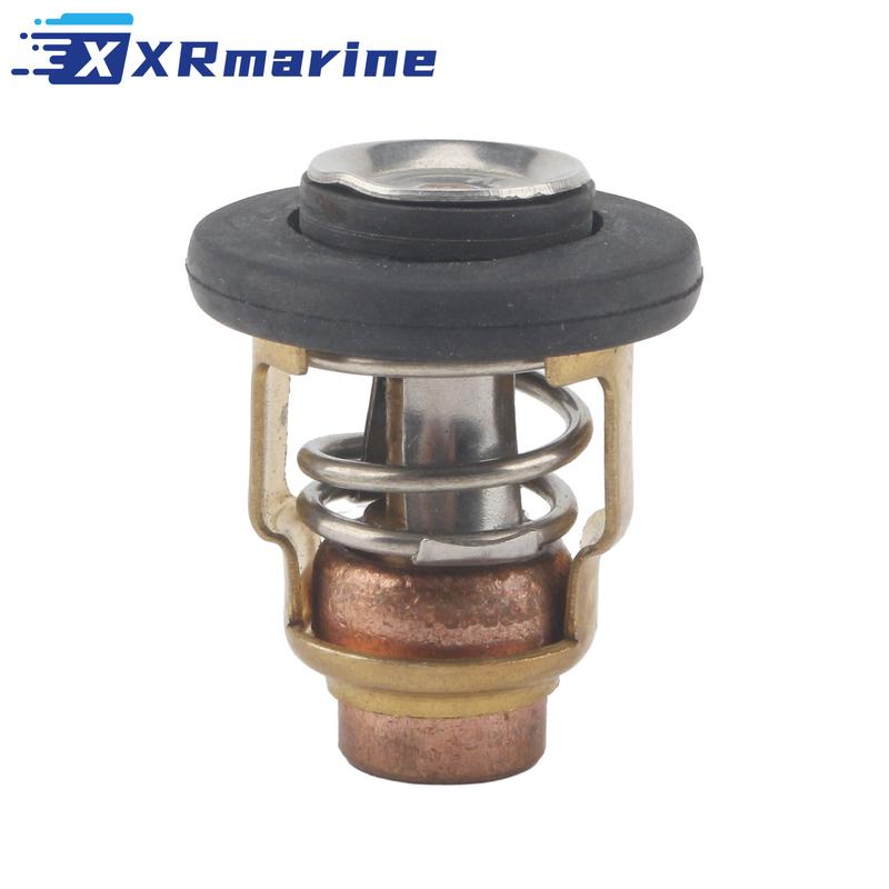 6H3-12411 Thermostat Kit for Yamaha 2 Stroke 60 70 HP 1984-2005 Outboard Motor Replace 6H3-12411-01 6H3-12411-00 6H3-12411-10