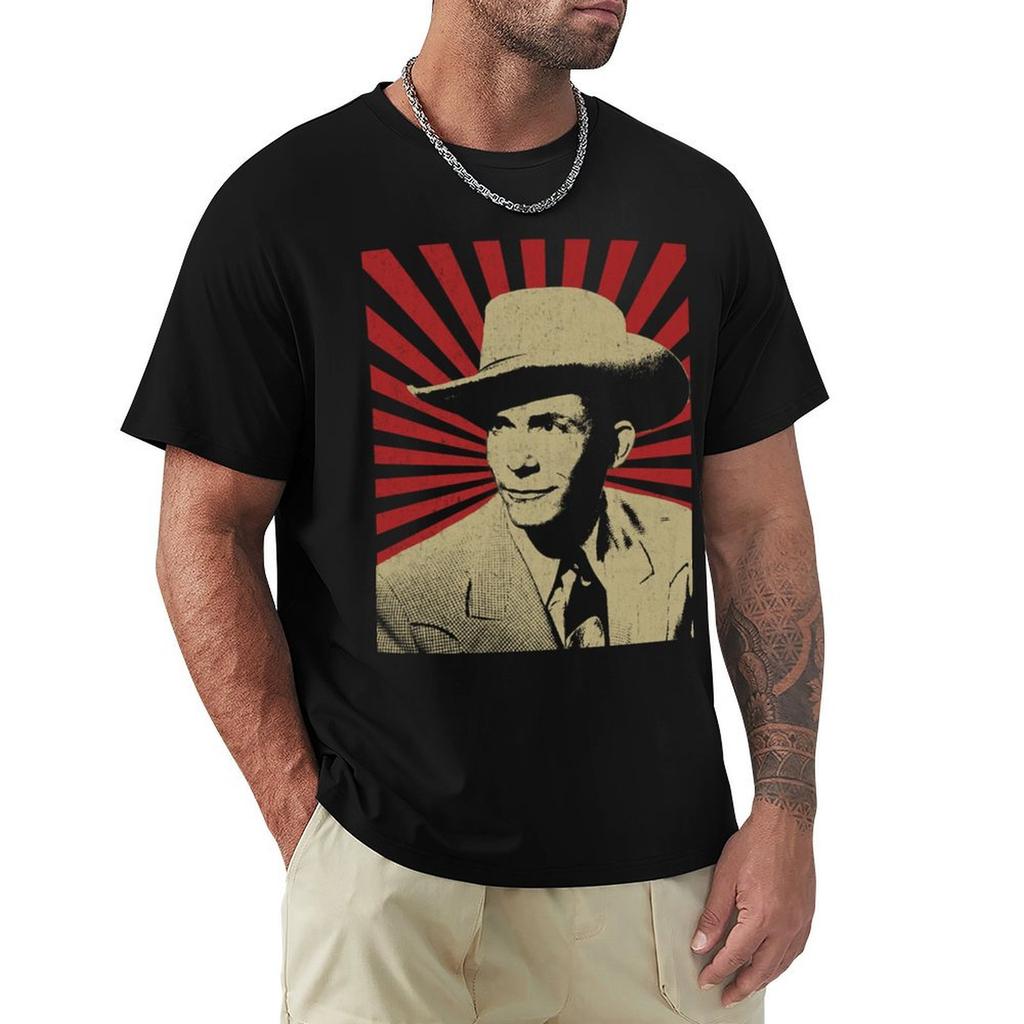 Hnk Wllims Vintage Style Design Fan Art Design Tshirt Antifade Casual Tee Shirt