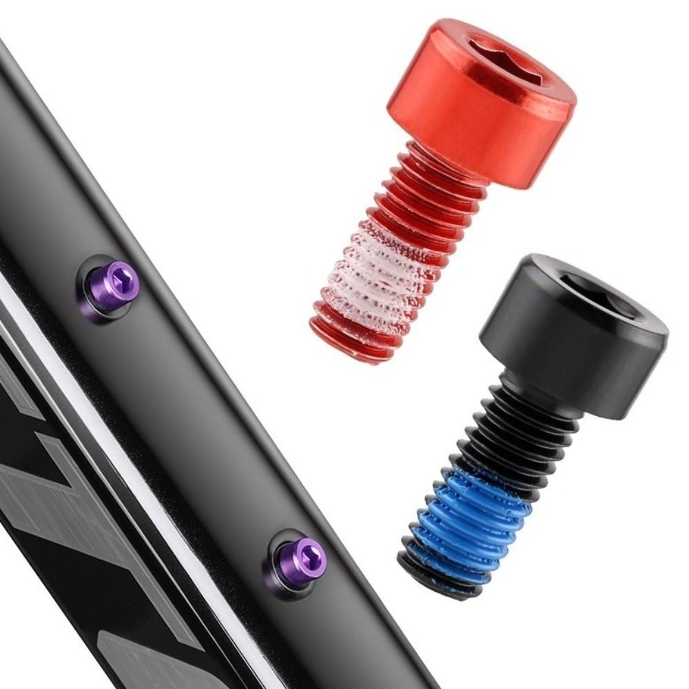 M5×12mm Bike Bottle Cage Screws Ultra-Light Bike Holder Bolts Water Bottle Cage Bolts MTB