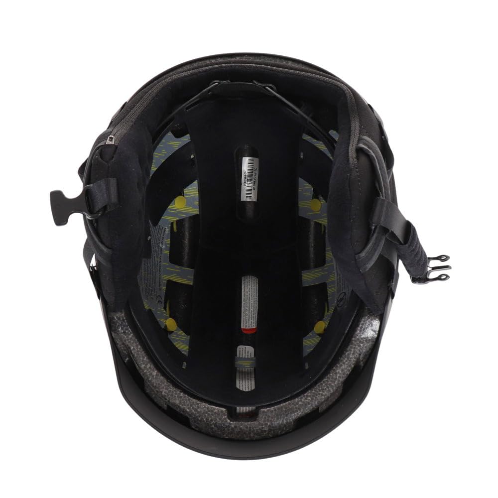 Smith Scout Matte Asian with for Skis and Size and Authentic Japanese Large Helmet, Black, MIPS, Fit, Brim, Snowboards, 23-24, Men's Women's, Product,