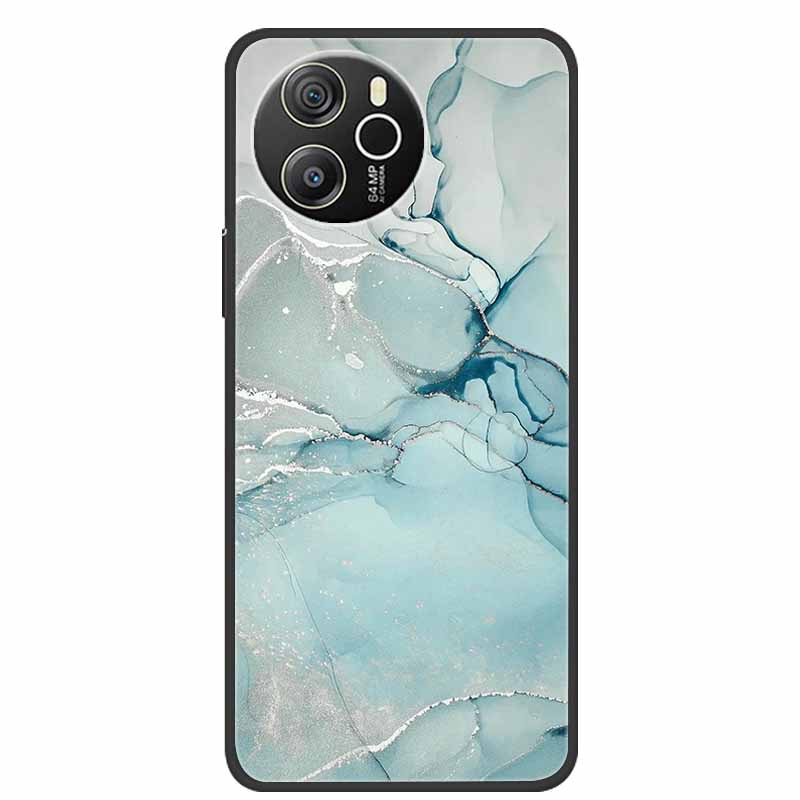 Case For Blackview Shark 8 TPU Soft Silicone Back Cover For Blackview Shark8 Phone Cases Marble Painted Colorful Bumper New Capa
