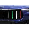 For Maserati Levante 2017-2024 ABS 3-Colors Front Grille Grill Mesh Strip Cover