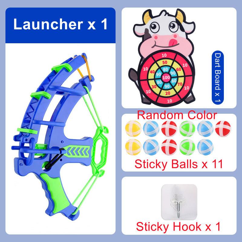 Montessori Throw Sport Shooting Target Sticky Ball Dartboard Basketball Board Games Educational Children Indoor Outdoor Game Toy