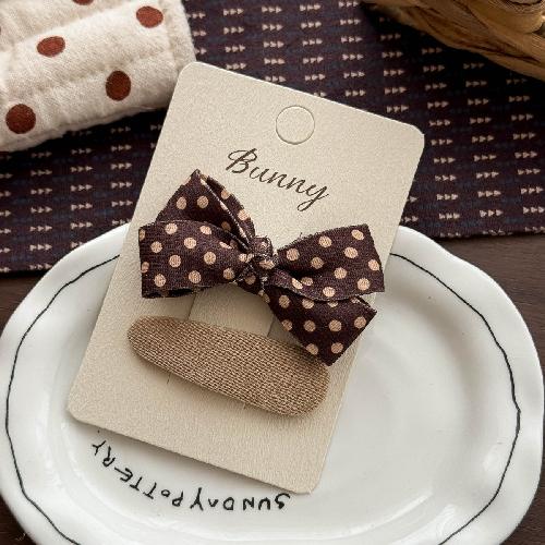 Korean Pearl Bow Rhinestone Love Hairpin Hair Ring High-end Temperament Does Not Hurt The Side of The Hair The Girl's Hairpin