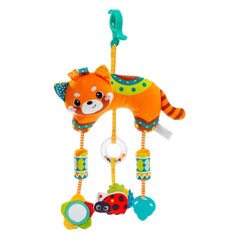 

Interactive Baby Pushchair Rattle Toy Featuring Safe Plush For Infant Entertainment And Early Learning