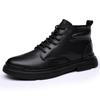 Fashion Winter Genuine Leather Shoes Men Boots Spring Ankle Boots Shoes  Man Punk Casual Riding Flats Equestr Botas Hombre Plus Size