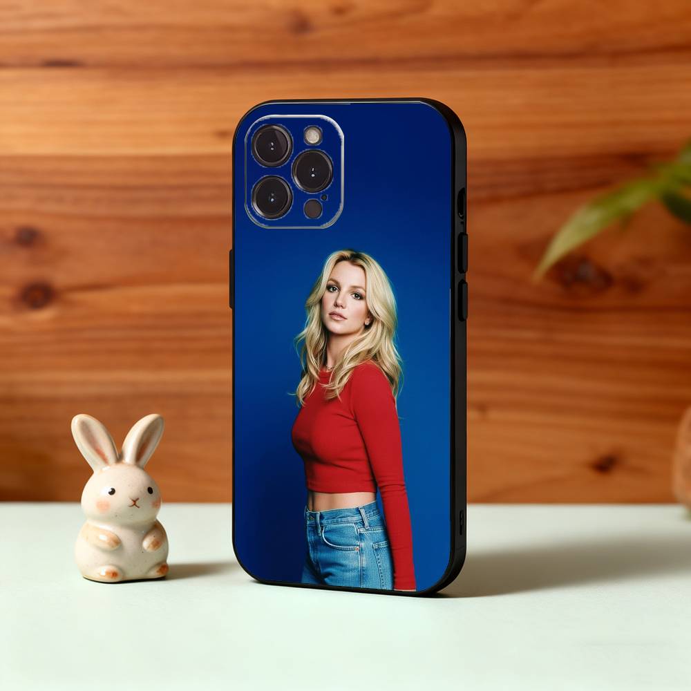 Actor J-Jennifer L-Lawrence Phone Case For iPhone17,16,15,14,13,12,Plus,Pro Max, 5G Others Soft Black Cover