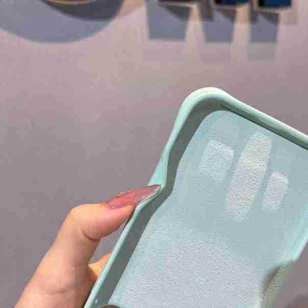 Bo Yang Liquid Silicone Magnetic Rotating Bracket Case for iPhone 17 Pro Max