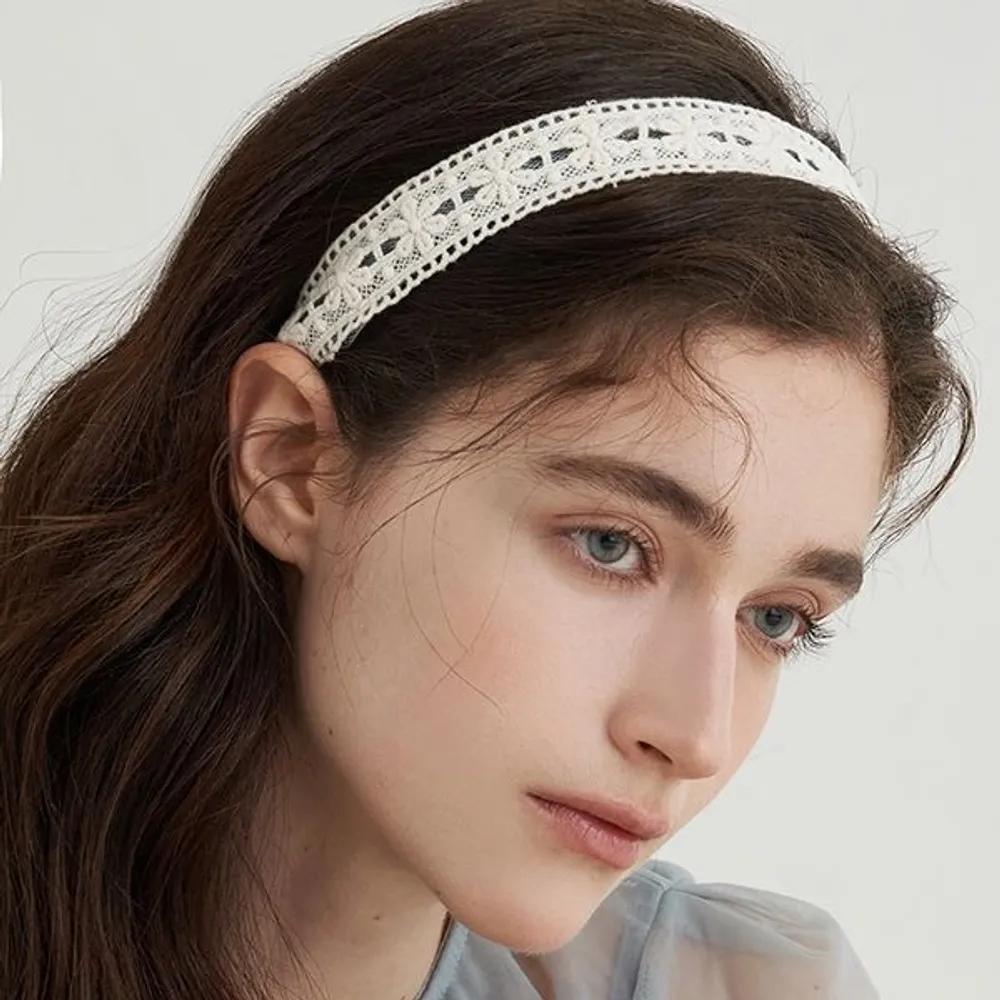 Country Lace Hairband JP-25-047HB ivory