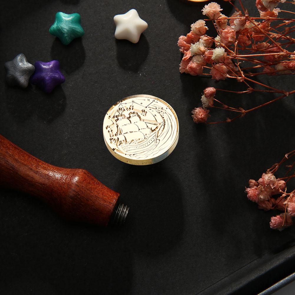 Special-shaped Seal Copper Head Multilayer Relief Stamp Copper Head DIY Manual Account Invitation Envelope for Gift Scrapbooking