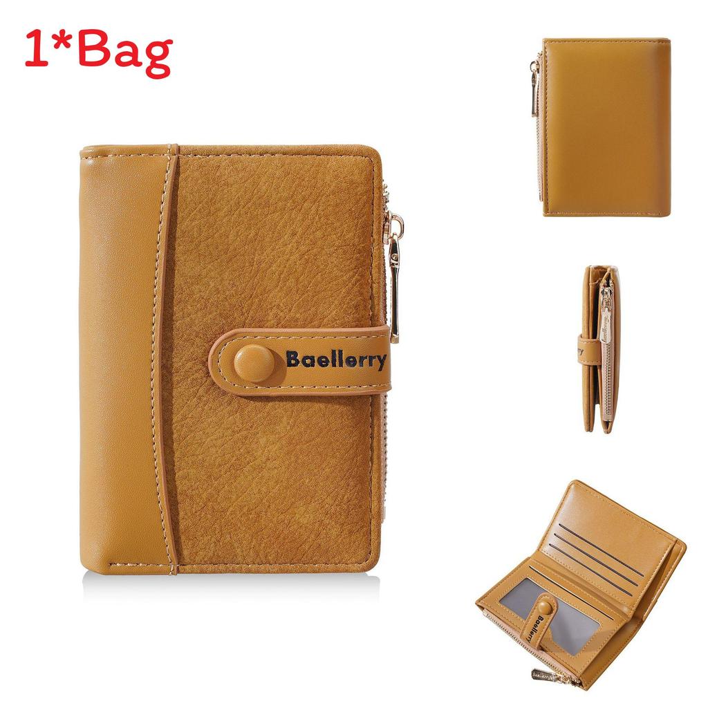 Baellerry Womens Wallet Pu Leather Crossbody Card Holder With Expandable Storage For Daily Use