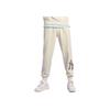 New MLB Knitted Sweatpants Unisex Ivory White 3APTM0831-50NBL