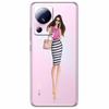 For Xiaomi 13 Lite 5G Case 13Lite Clear TPU Soft Lovely Cats Silicone Print Cover for Xiaomi Mi 13 Lite Transparent Xiaomi13Lite