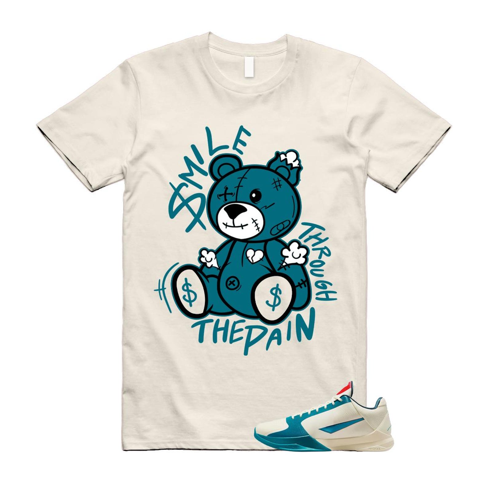 5 Spruce Protro Coconut Milk Teal T Shirt Match SM2 M