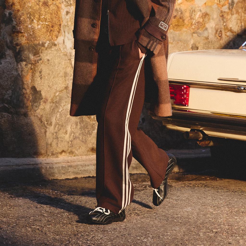 Adidas Originals FW25 Trousers Woven Loose Mid Waist Sports Long Pants Men bottoms KU5617