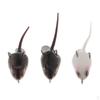 3pcs Mouse Fishing Lure Frog Mice Baits Weedless Lures Sequins