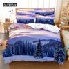 Snow Scene Bedding Set Duvet Cover Set 3d Bedding Digital Printing Bed Linen Queen Size Bedding Set Fashion Design