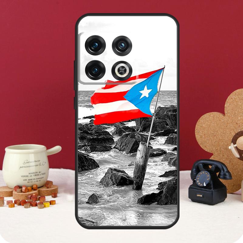 Puerto Rico Flag Cover For OnePlus 13R 13 12 12R 11 10 Pro 8T 10T OnePlus Nord 4 CE 2 3 Lite N10 N20 N30 Case