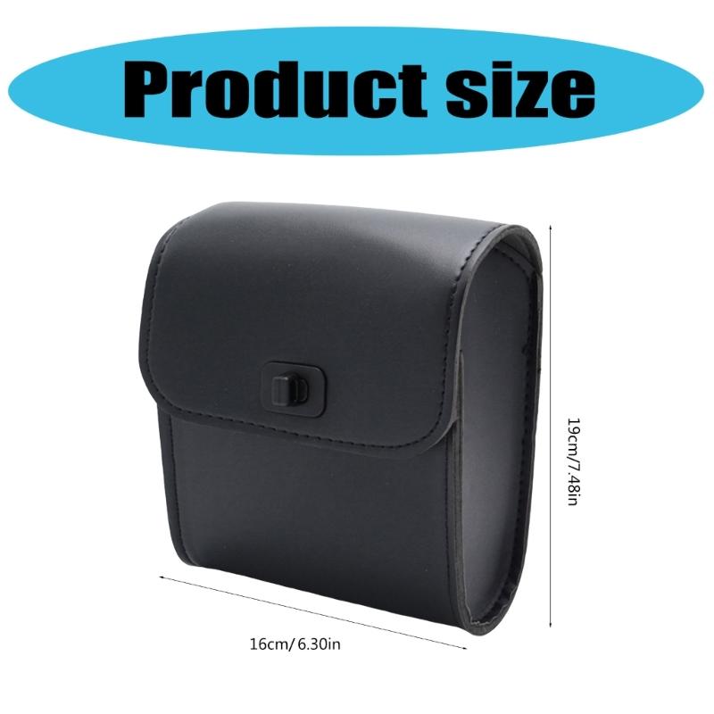 Lenker Leder Fahrräder Tasche Fahrradaufbewahrung Vordertaschen Radfahrer Vordertasche für Alltagsradfahrer