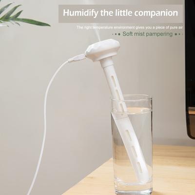 Ultrasonic Air Humidifier Mini Spray USB Travel Convenient  Mineral Water Bottle Humidifier Car Household with LED Lamp Oil Diff