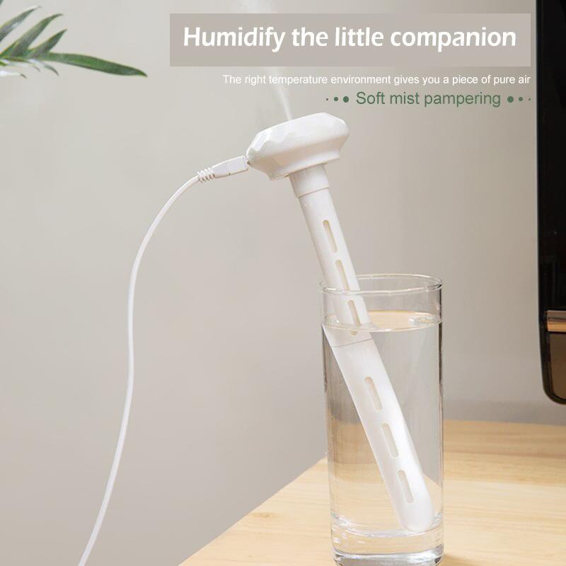 USB Portable Air Humidifier Car Home Room Office Desktop Small Nano Spray Water Replenisher Mineral Water Bottle Cup Humidifiers