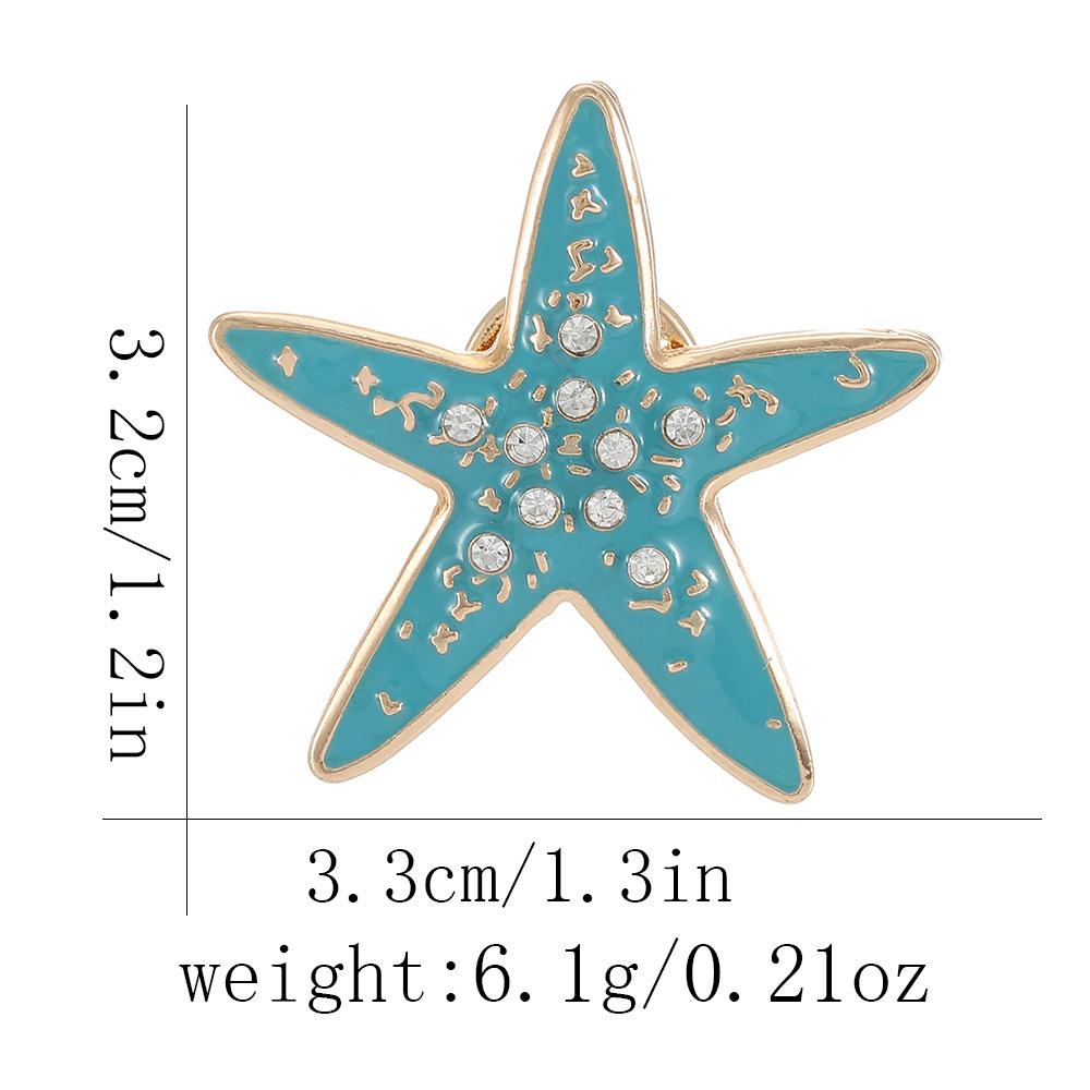 Broșe Ace Drăguțe Desene Animate Animal Marin Rechin Broască Țestoasă Stea de Mare Crabi Insigne Creaturi Lumea Subacvatică Bijuterii Rever Cadou Prieteni