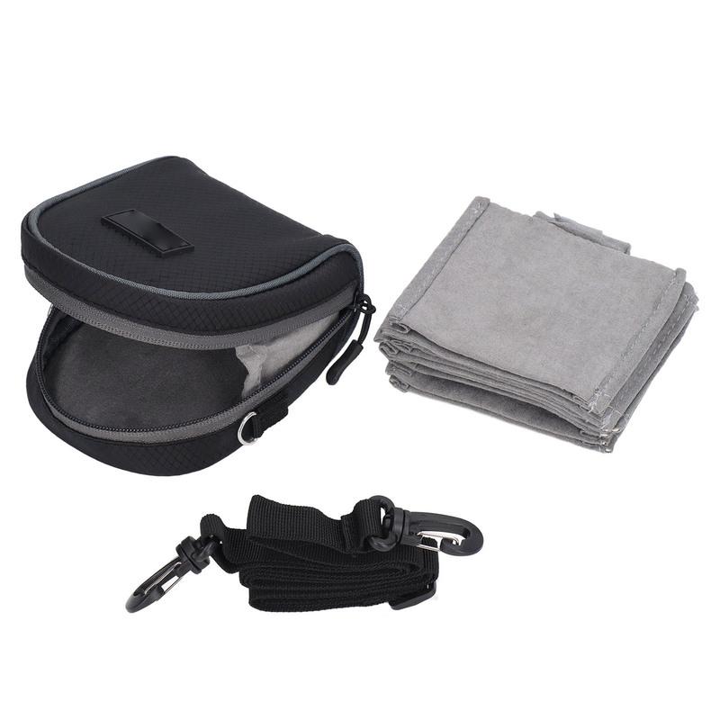 Camera Lens Filter Case Camera Lens Filter Pouch 8 Slot Portable Filters Case Bags Dustproof with Shoulder Strap for Photography