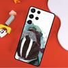 Cute Walrus Phone Case For Samsung Galaxy S25 Ultra S24 Ultra S9 S10 S20 S21 S22 S23 Plus S24 FE Cover