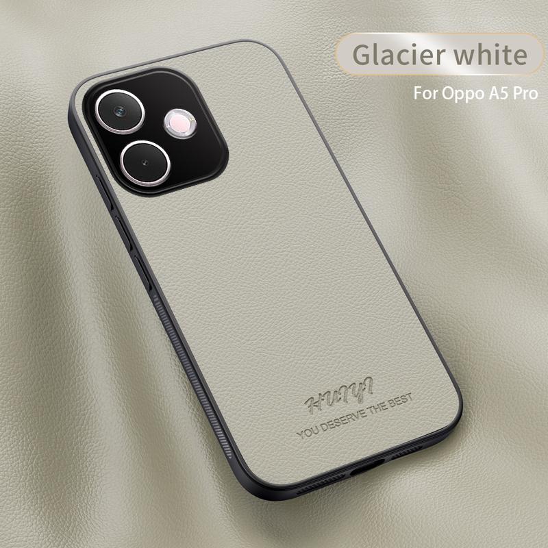 Luxury Business Leather Soft Frame Magnetic Cover For OPPO A5 Pro OPPOA5Pro Phone Cases Capa