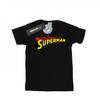 DC Comics Womens/Ladies Superman Telescopic Loco Cotton Boyfriend T-Shirt