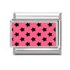 Fashion Pink Charm Car Rose Strawberry Cherry Heart Italian Links Fit 9mm Bracelets Bangle Stainless Steel DIY Making Jewelry